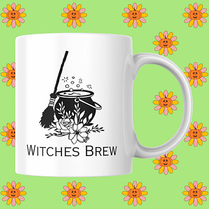 Witches Brew Halloween Mug