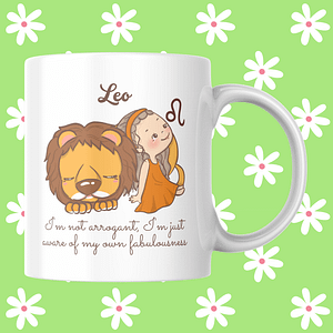 Astrology Attitudes Mug - Leo