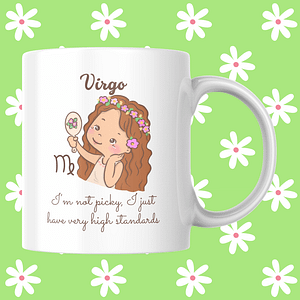 Astrology Attitudes Mug - Virgo