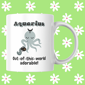 Cosmic Cuties Mug - Aquarius