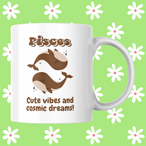 Cosmic Cuties Mug - Pisces