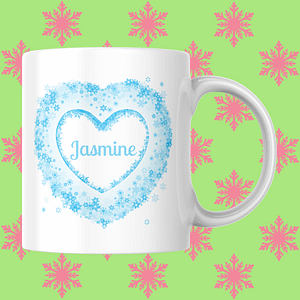 Personalised Snowflake Mug