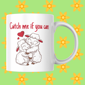 Cwtch Me If You Can Welsh Mug