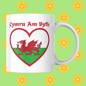 Cymru Am Byth Welsh Mug