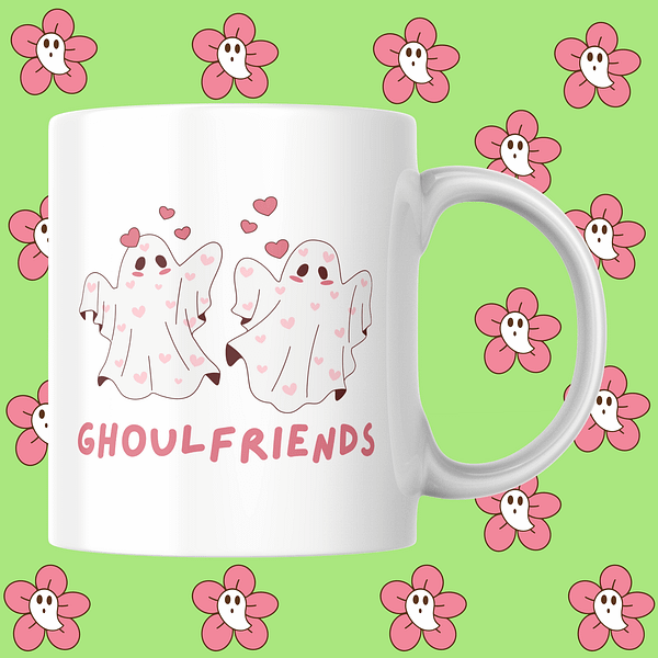 Ghoulfriends Halloween Mug