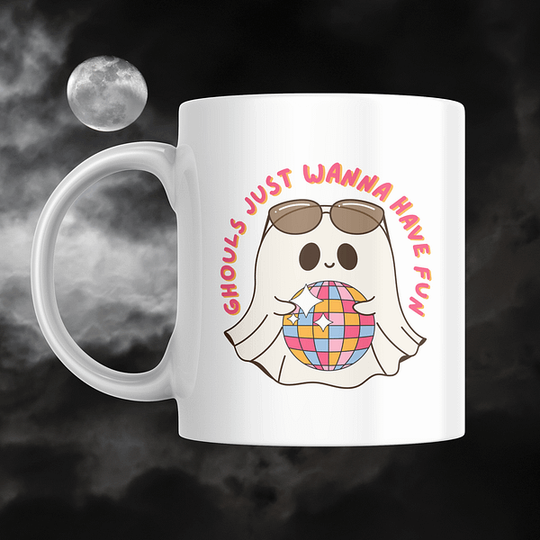 Ghouls Just Wanna Have Fun Mug - Image 2