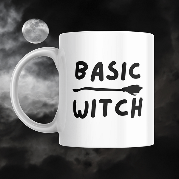 Basic Witch Halloween Mug - Image 2