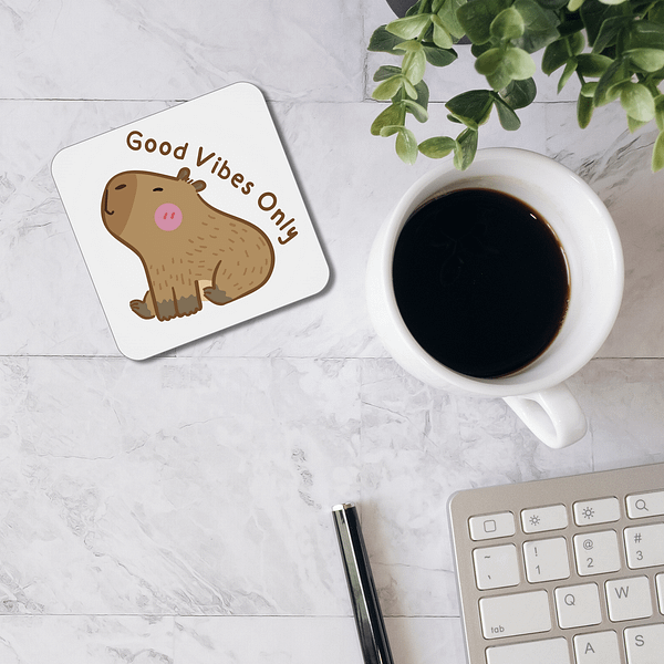 Good Vibes Only Coaster - Image 2