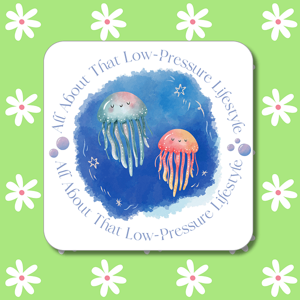 Low Pressure Lifestyle Jellyfish Coaster