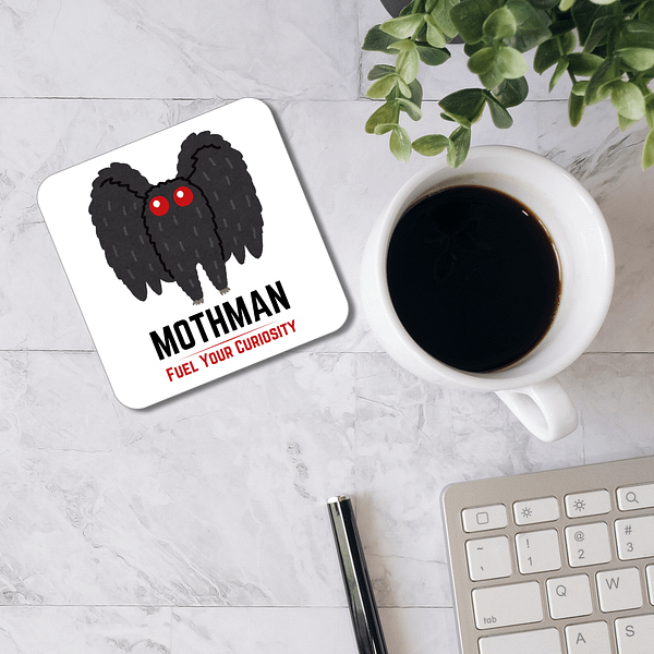 Mothman - Fuel Your Curiosity Coaster - Image 2