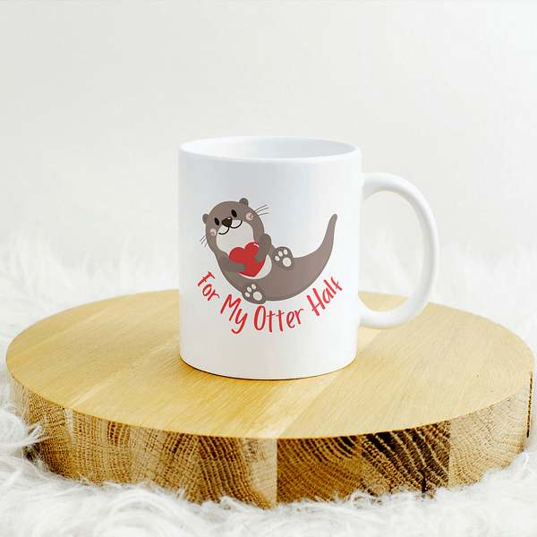 For My Otter Half Mug - Image 2