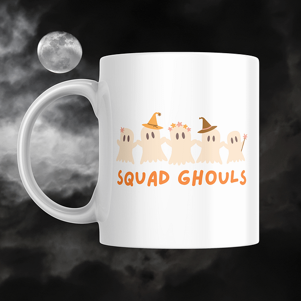 Squad Ghouls Halloween Mug - Image 2