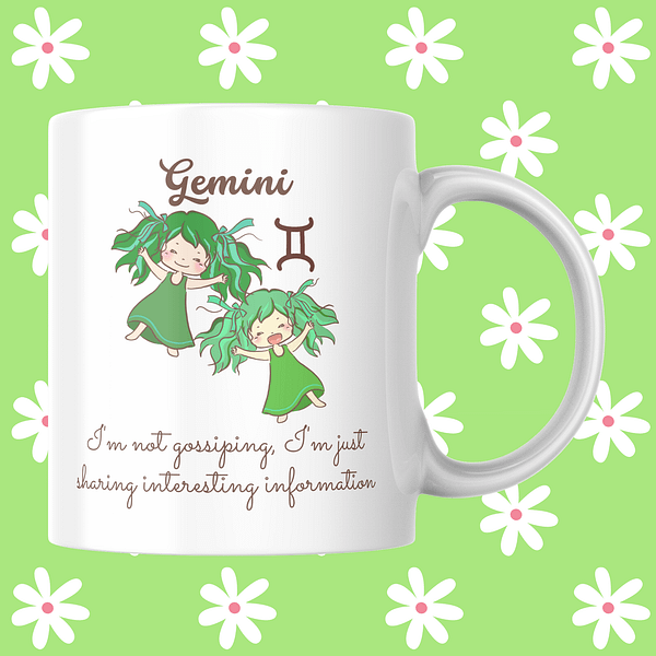 Astrology Attitudes Mug - Gemini