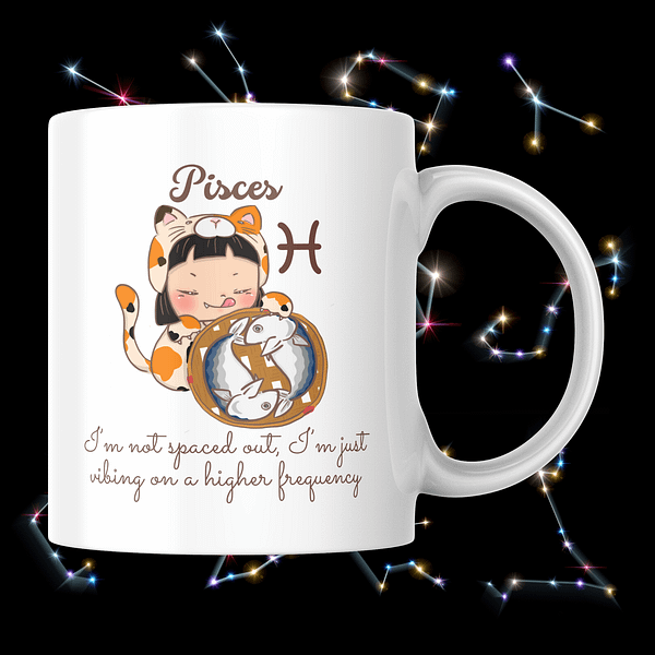 Astrology Attitudes Mug - Pisces - Image 2