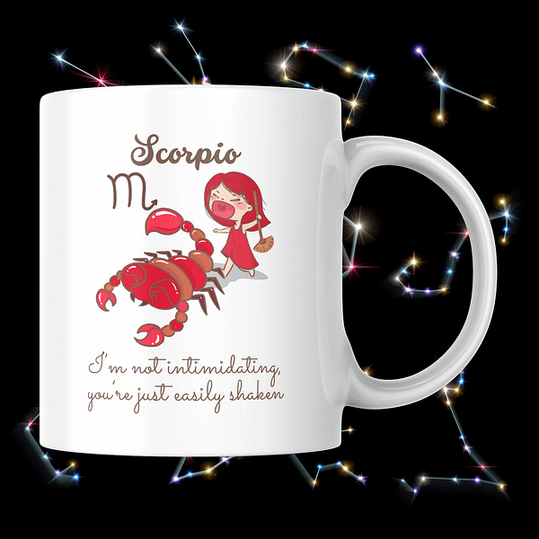 Astrology Attitudes Mug - Scorpio - Image 2