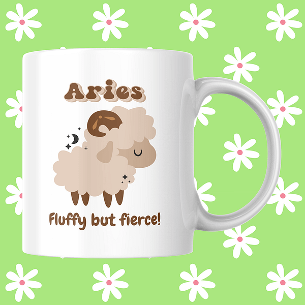 Cosmic Cuties Mug - Aries
