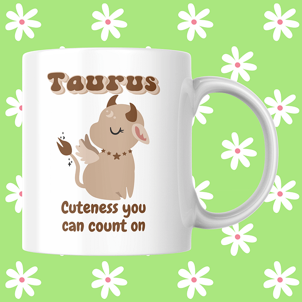 Cosmic Cuties Mug - Taurus
