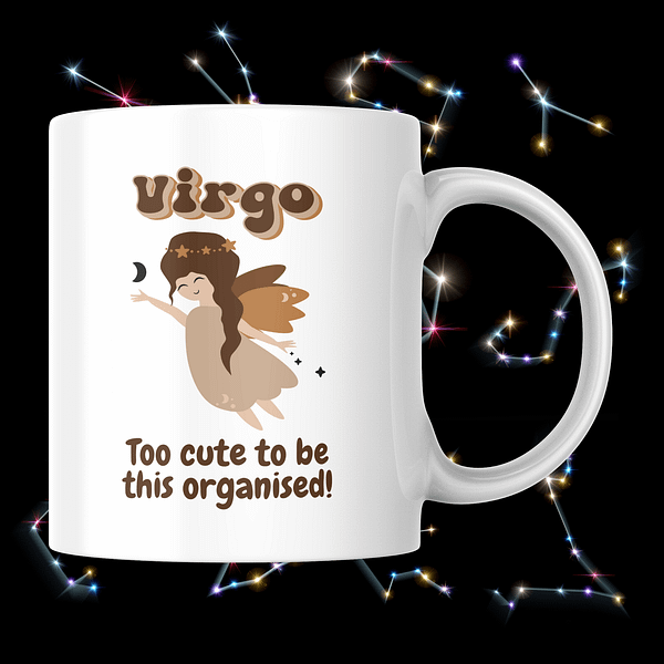 Cosmic Cuties Mug - Virgo - Image 2