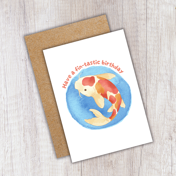 Have a Fin-tastic Birthday Card - Image 2