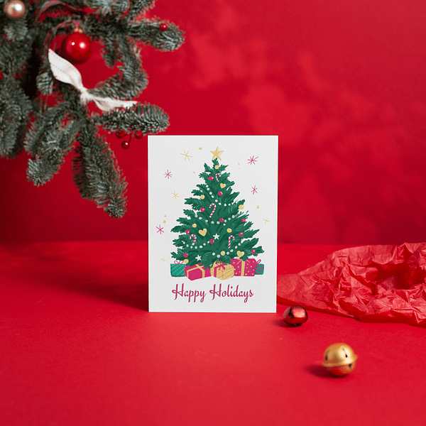 Happy Holidays Christmas Card - Image 2