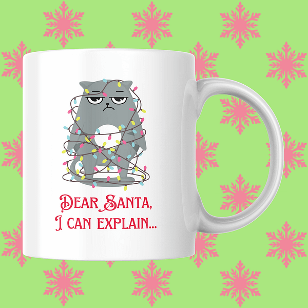 Santa, I Can Explain Christmas Mug