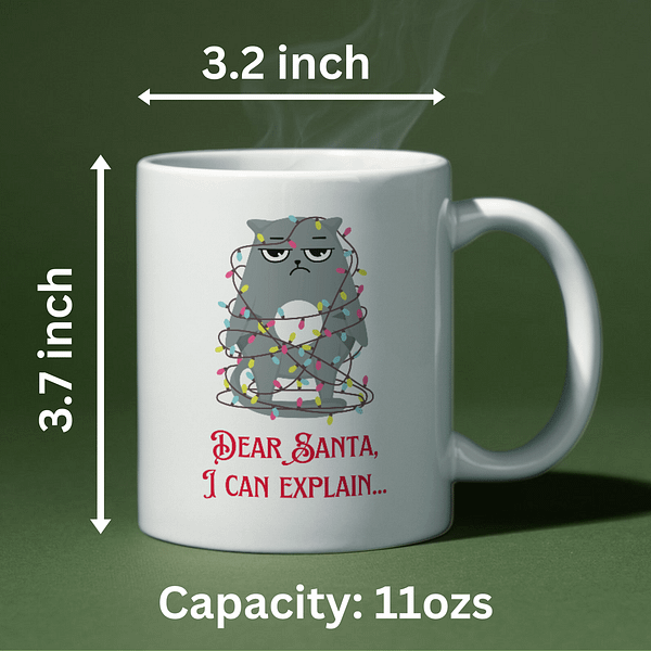 Santa, I Can Explain Christmas Mug - Image 2