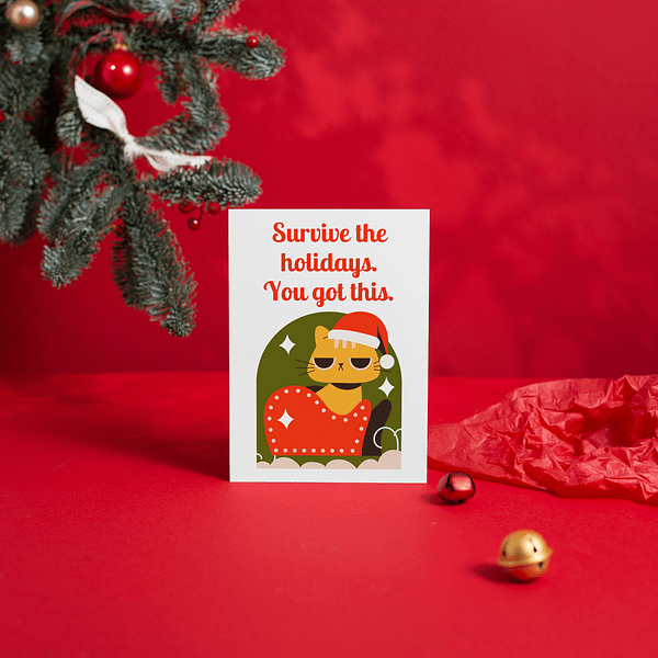 Survive the Holidays Christmas Card - Image 2