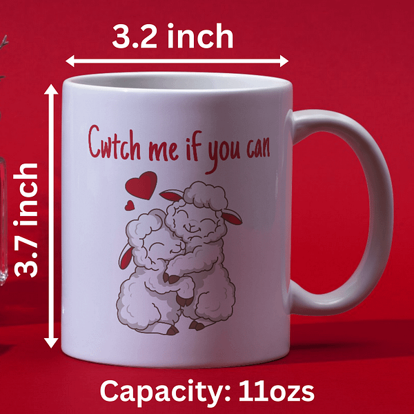 Cwtch Me If You Can Welsh Mug - Image 2