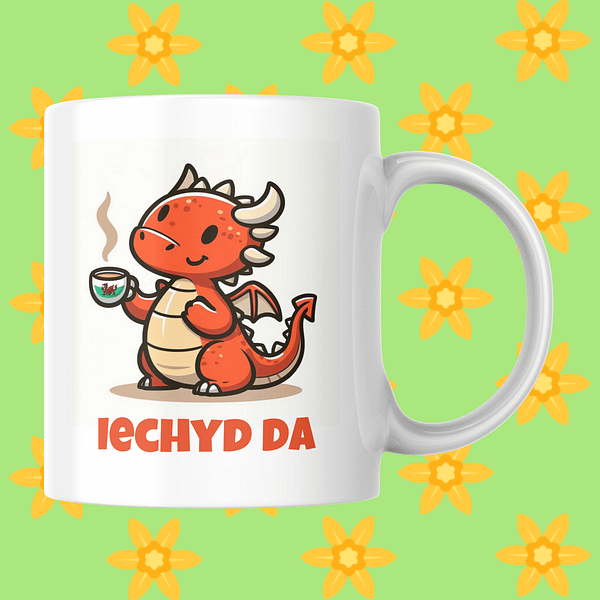 Iechyd Da Welsh Mug