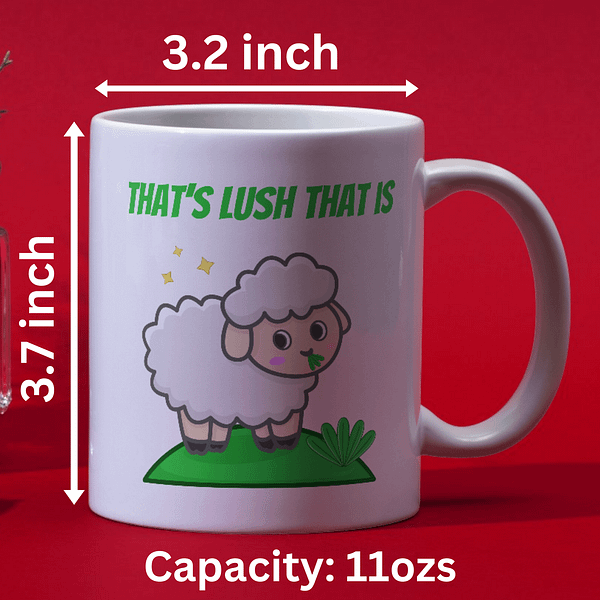 That's Lush That Is Welsh Mug - Image 2