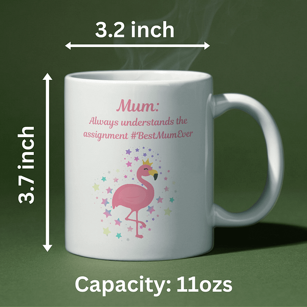 Mum Always Understands the Assignment Mother's Day Mug - Image 2